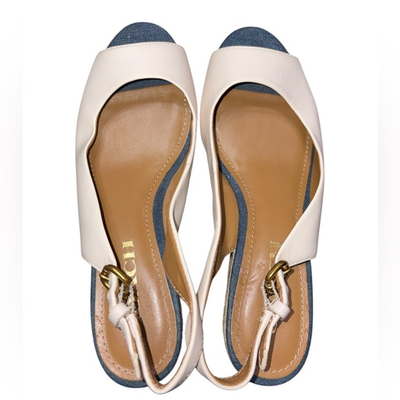 Coach Hadley Espadrille Wedge Sandals Women's 6B - Picture 10 of 10